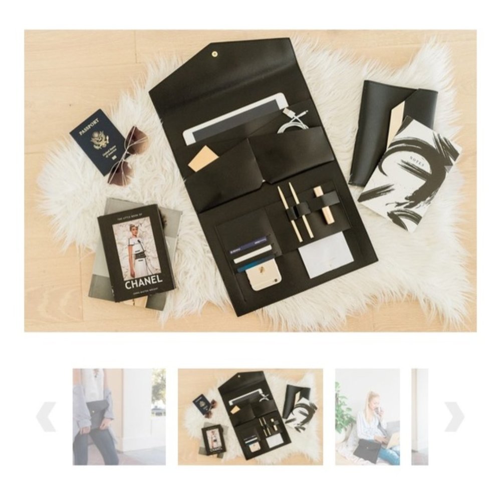Glass Ladder & Co Megan Portfolio Clutch